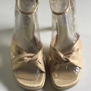 Colorifics Women's Gold Tone Shoes 7.5M